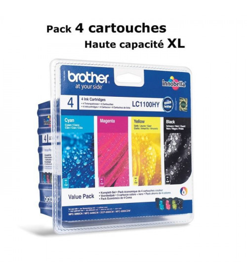 BROTHER Pack 4 Cartouches...