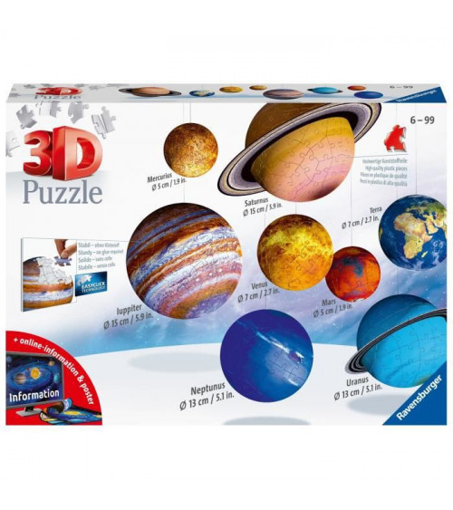 3D-Puzzle Planetensystem