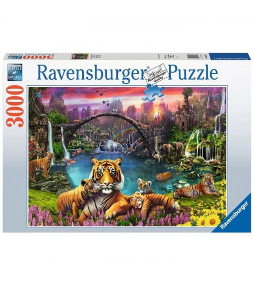 Puzzle 3000 p - Tigres au...