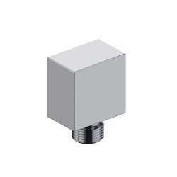 Cubo Coude De Sortie Chrome