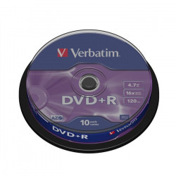 1x10 Verbatim DVD+R 4,7GB...