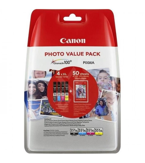 Canon CLI-551XL Photo Value...